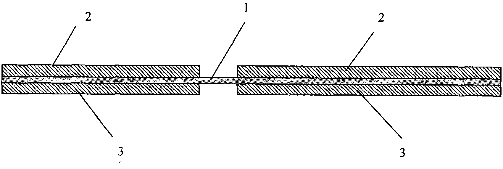 Method for intermittently coating battery pole piece
