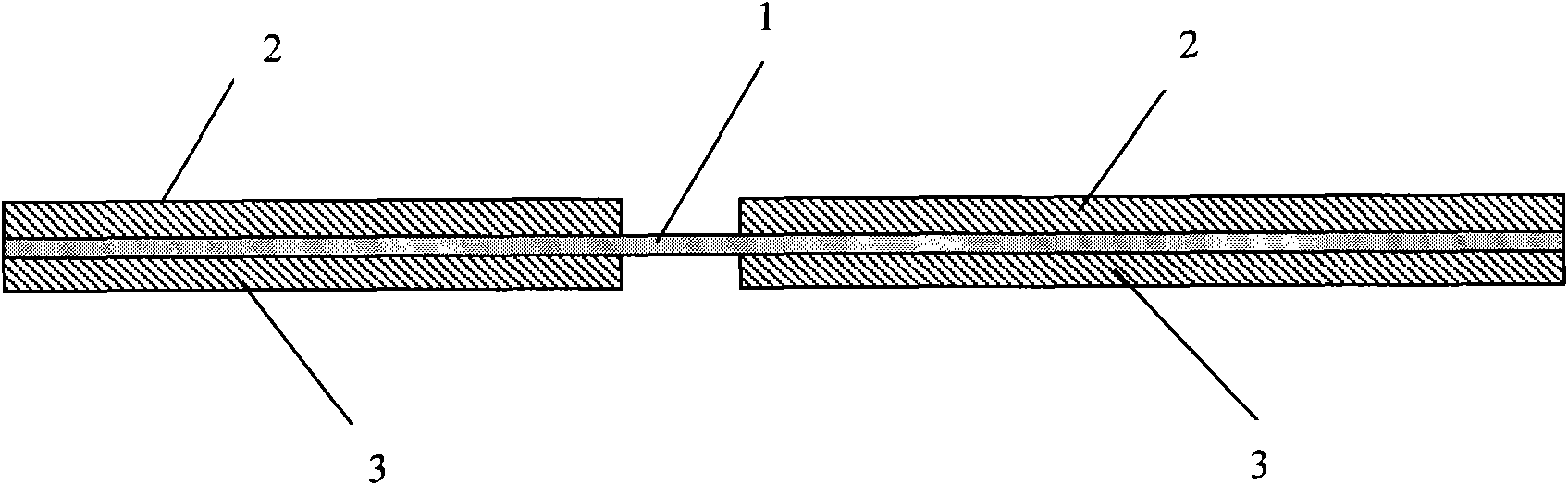 Method for intermittently coating battery pole piece