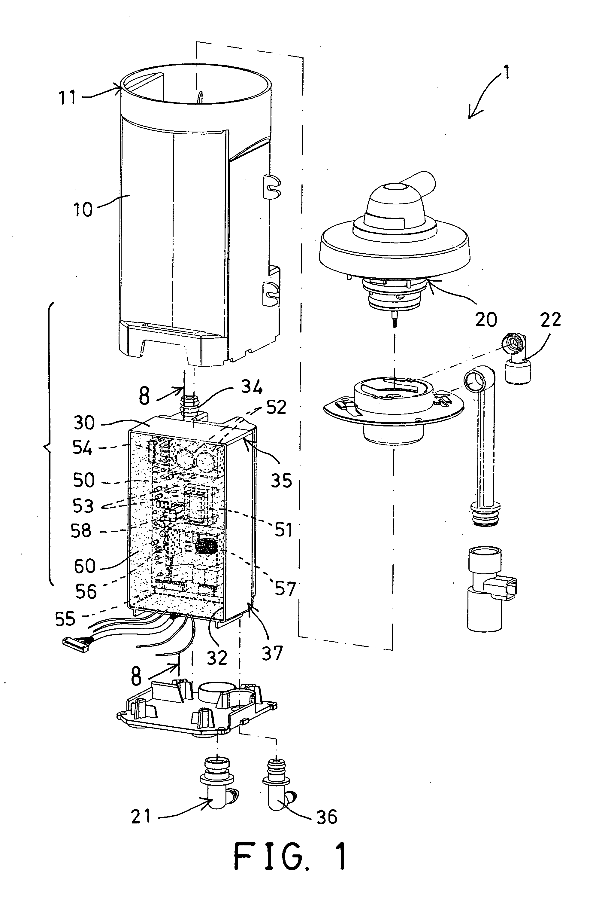 Electrolyzer device having cooling structure