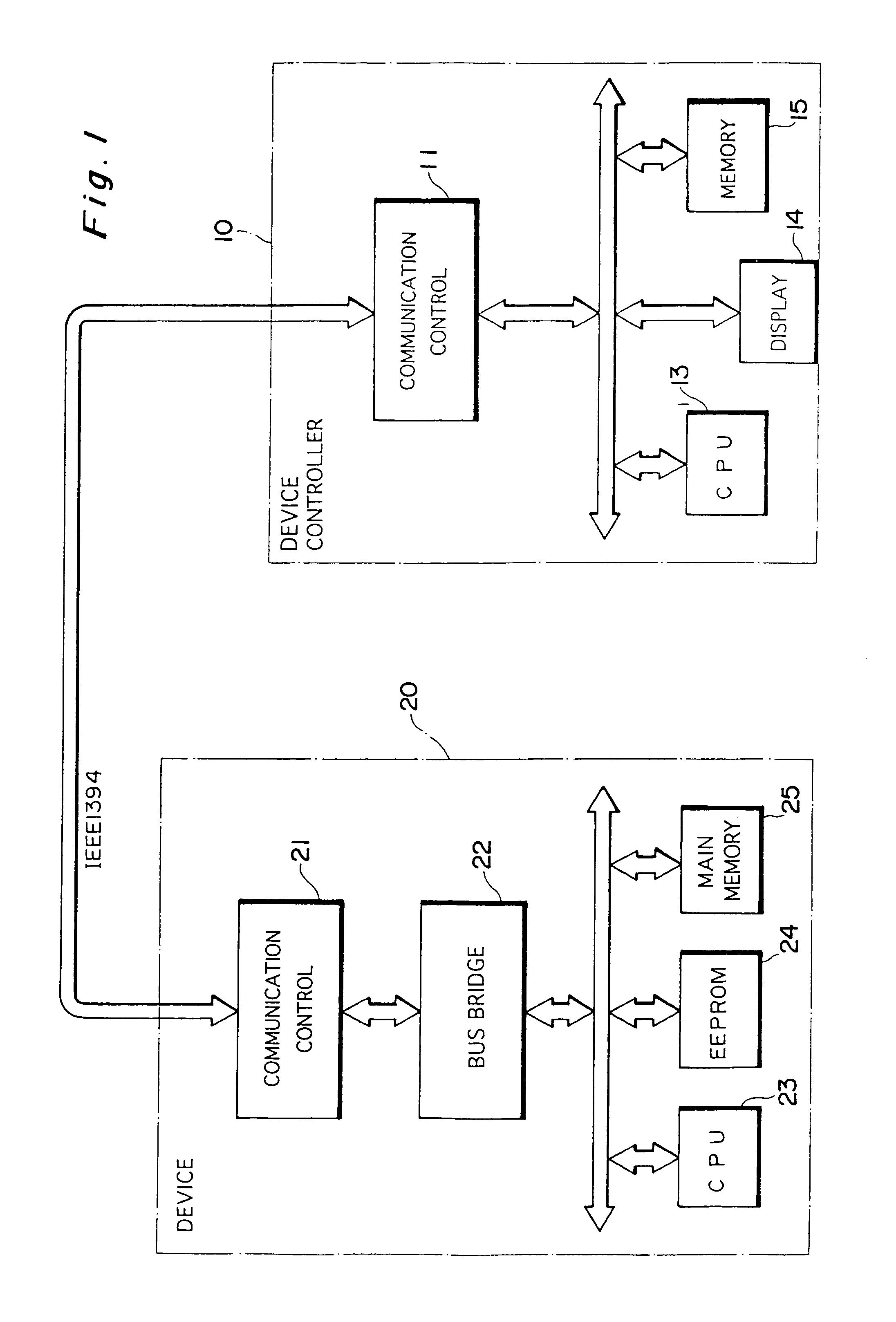 Charging and monitoring apparatus and method of charging a battery and monitoring the power level through power supply line