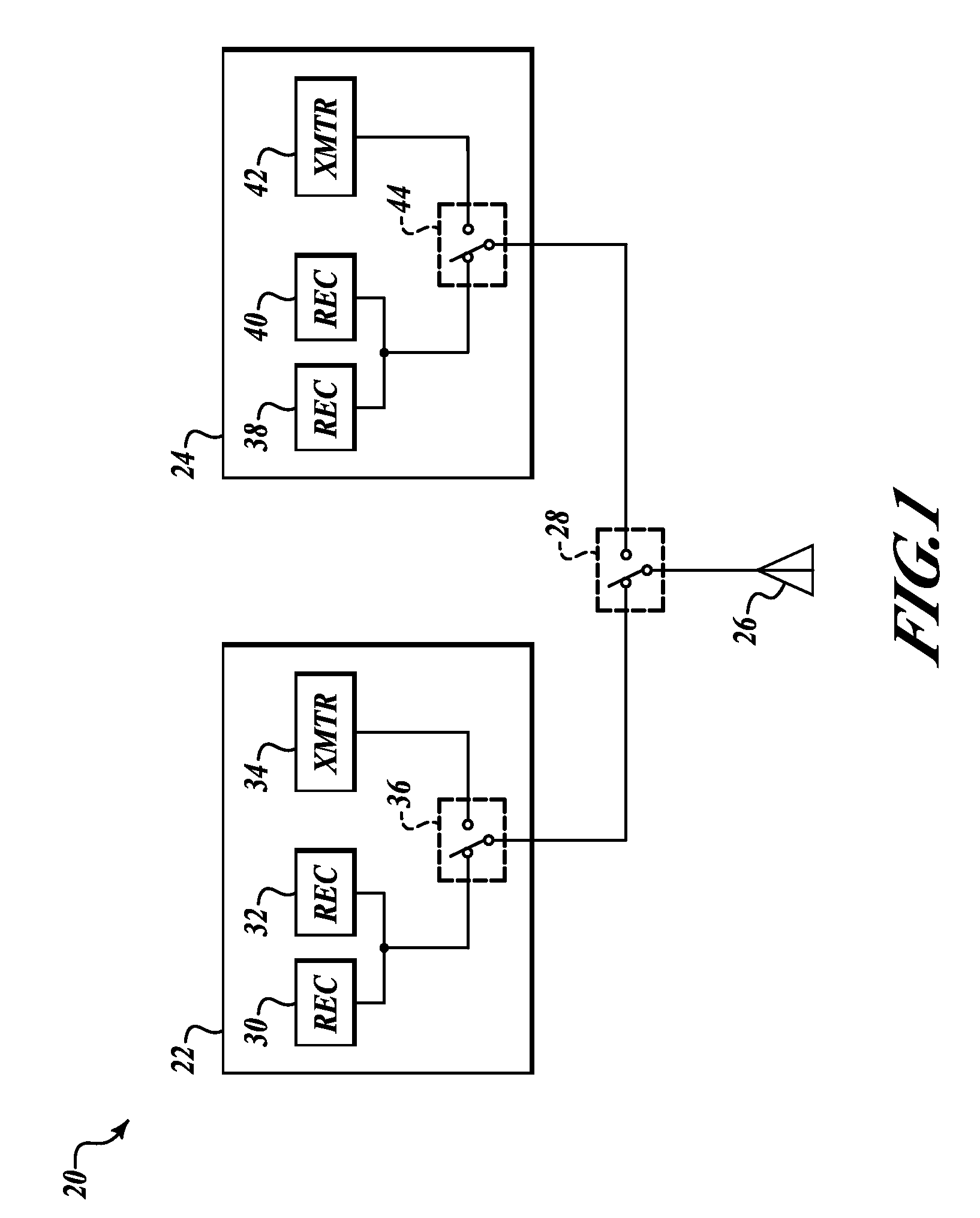 Integrated distance measuring equipment and transponder system and method