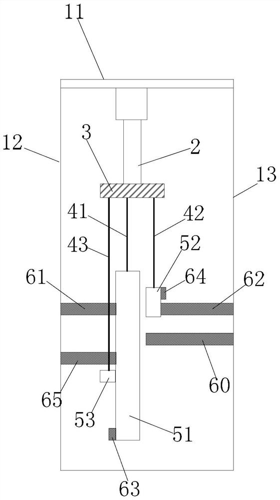 Spinning roller single-row cross path displacement rack