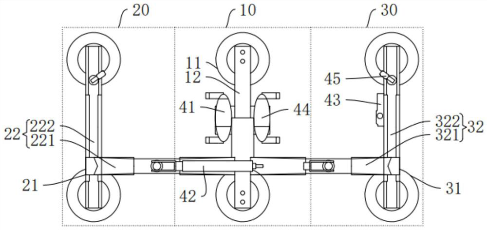 Display panel bending device and manufacturing method of curved display panel