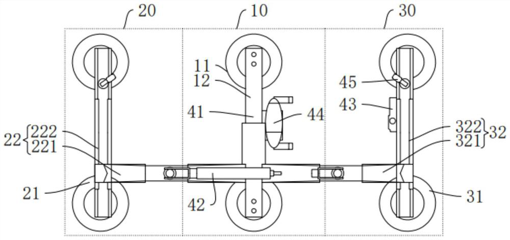 Display panel bending device and manufacturing method of curved display panel