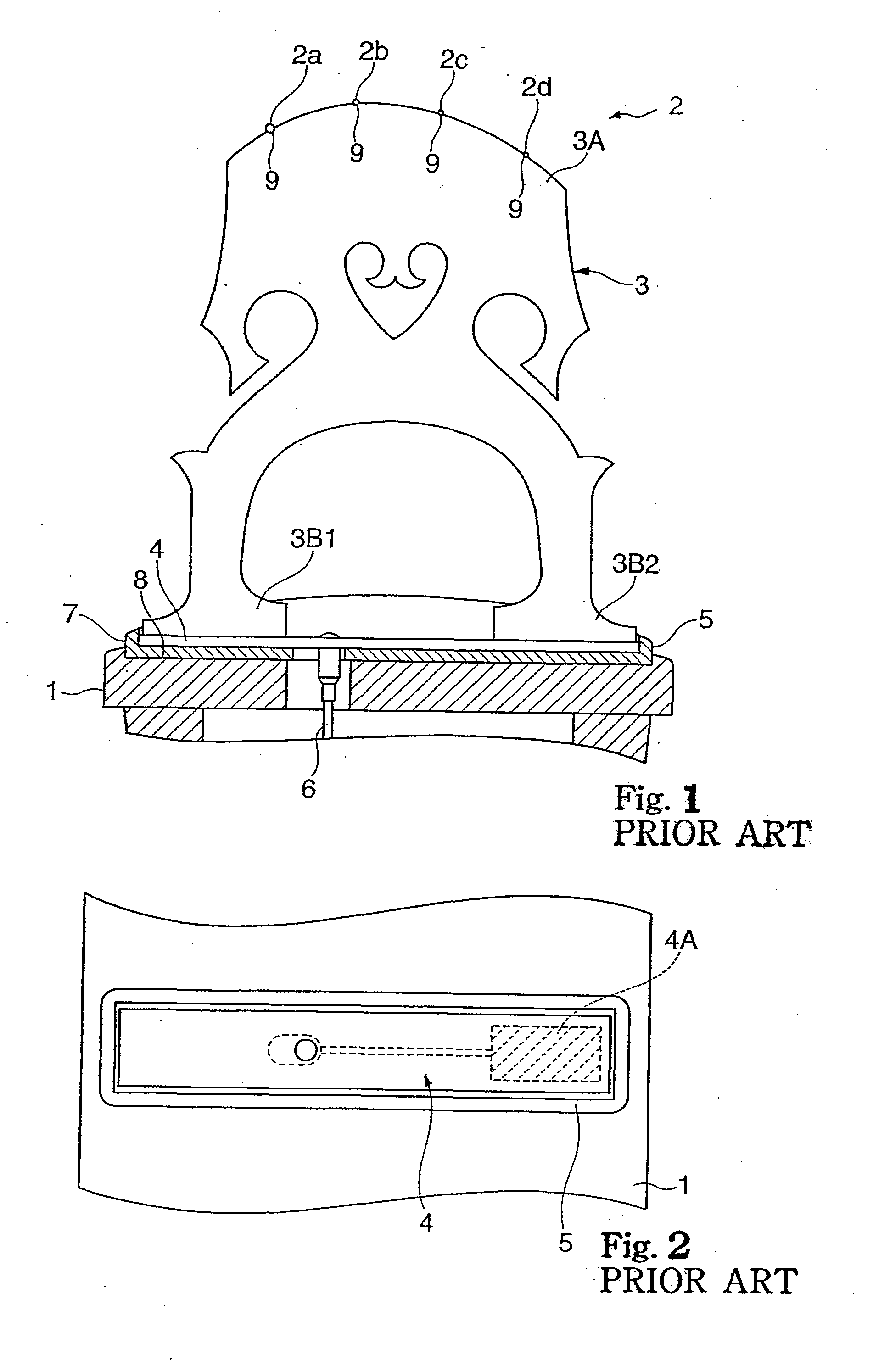 Electric stringed musical instrument and pickup unit incorporated therein for converting vibrations to signal