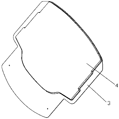 A kind of high-load vehicle trunk spare tire cover plate and preparation method thereof