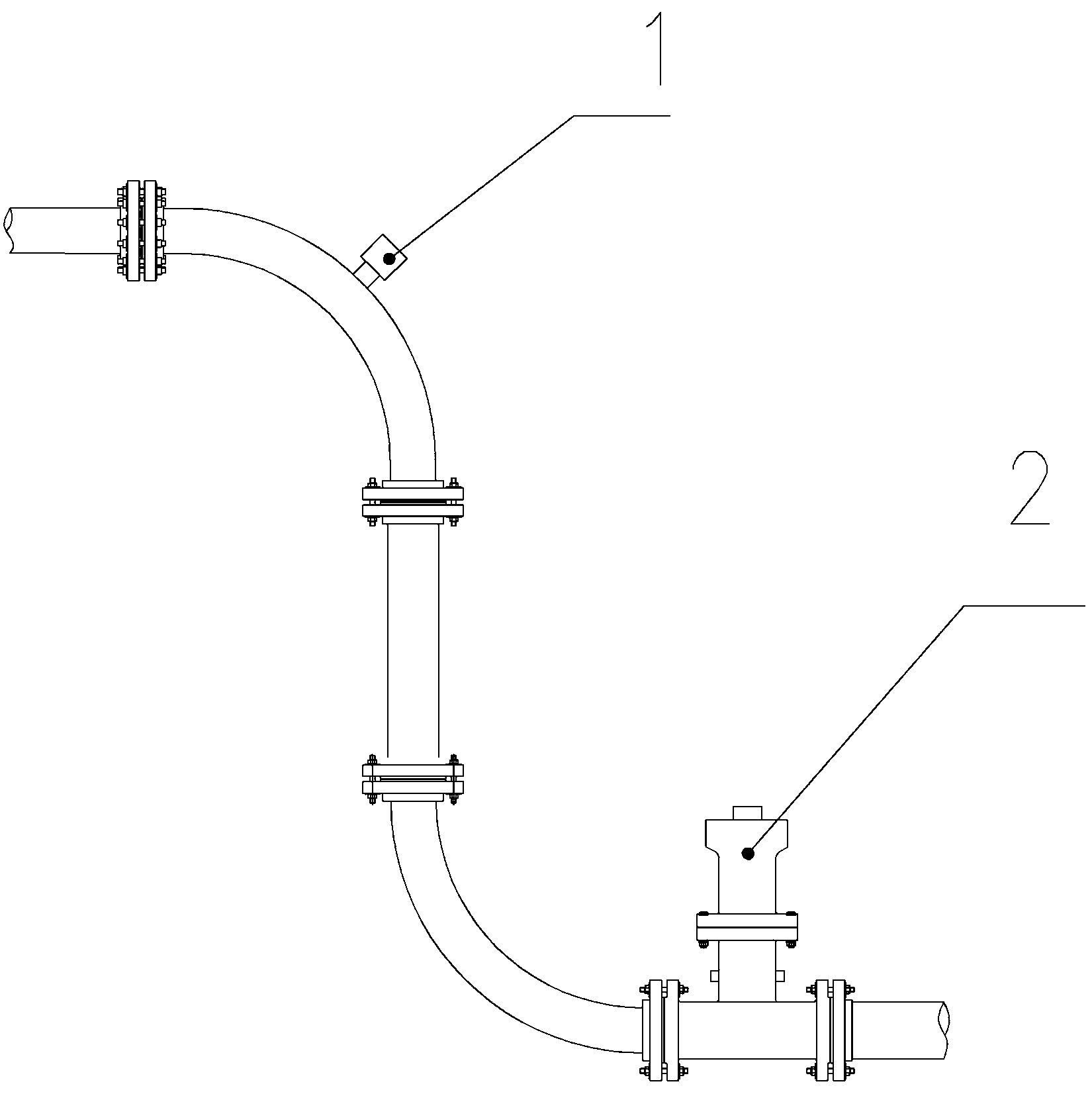 Control method for emptying air in underground filling riser by using cut-off valve