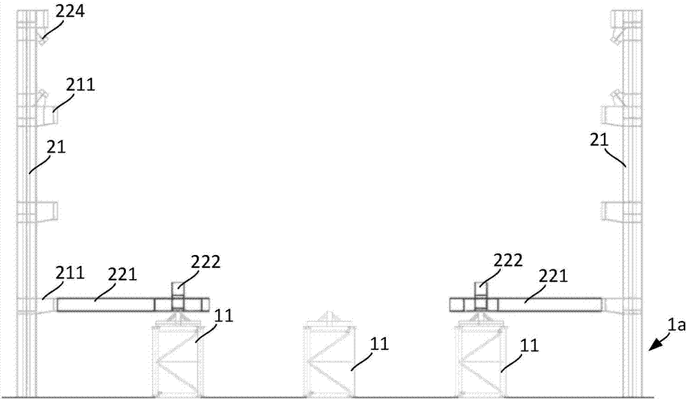 Construction method of long-span steel truss suspension structure