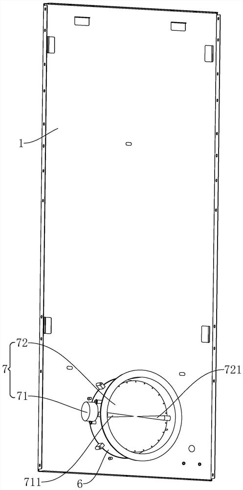 Efficient and convenient maintenance type air disinfection machine