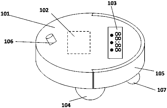 Positioning device and method on basis of inertia and visual features, and robot