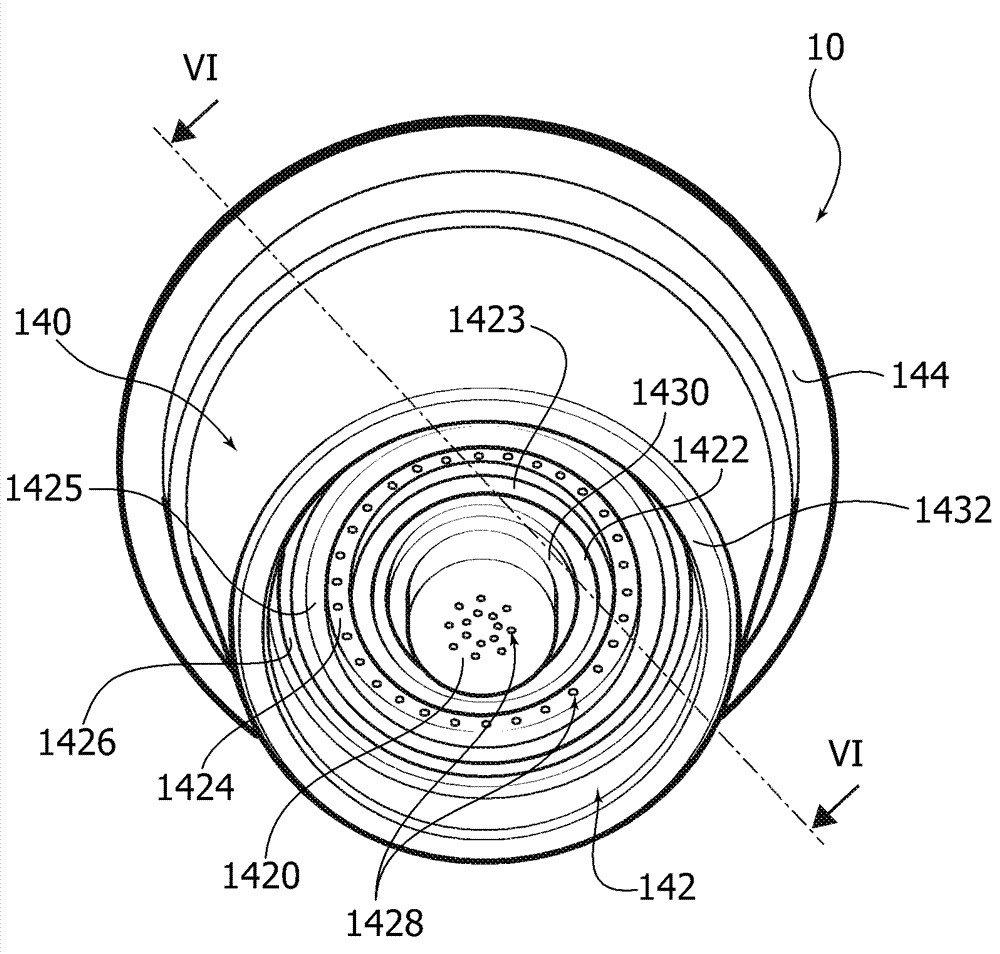 Cartridge for preparing a liquid product, and process for production thereof