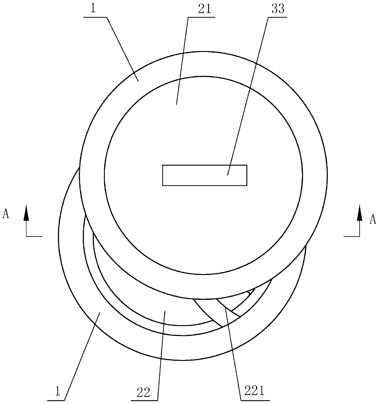 Permanent magnet ECR ion source permanent magnet ring mounting structure and processing method thereof
