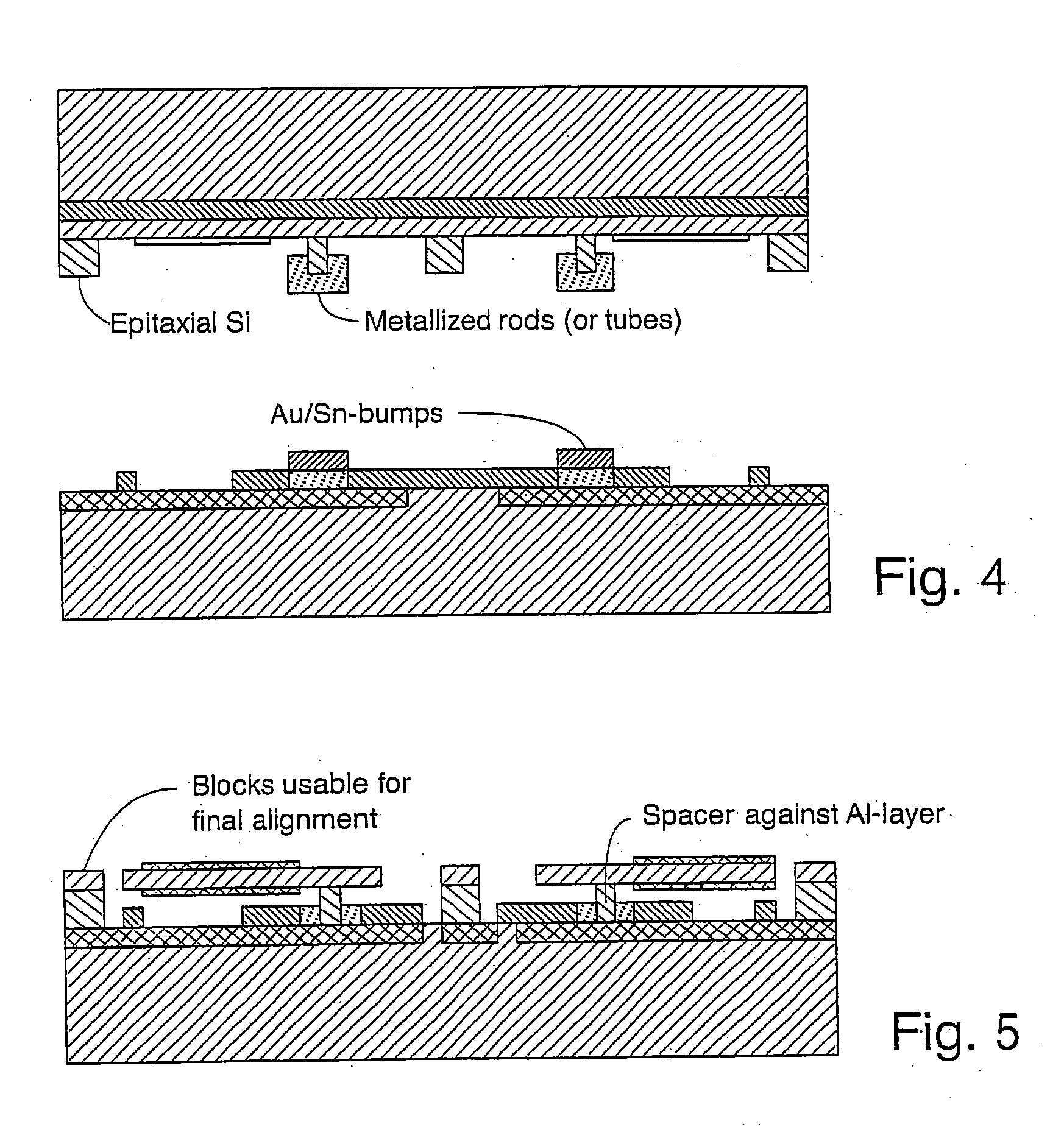 Deflectable microstructure and method of manufacturing the same through bonding of wafers