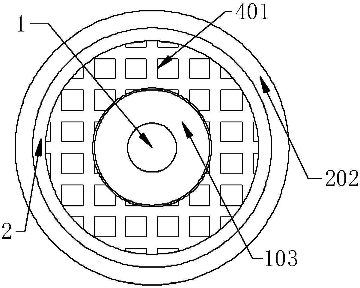 Alternating-current high-voltage vacuum arc-extinguishing chamber