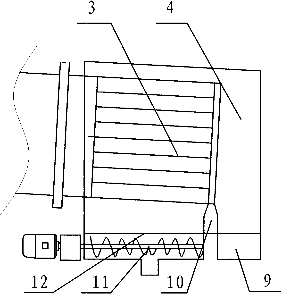 Lignite drying and screening forming process and drying and screening device thereof