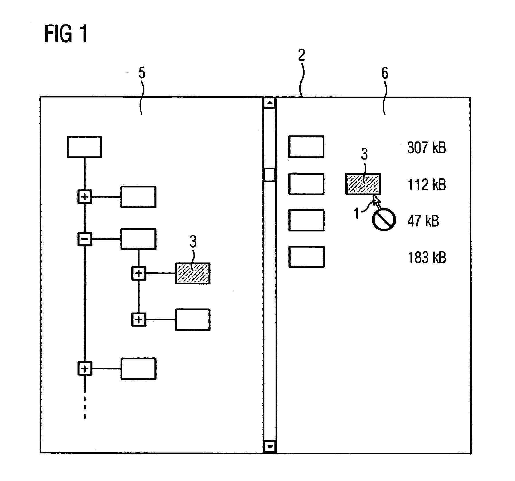 Method, device and computer program product for providing user information within a graphical user interface