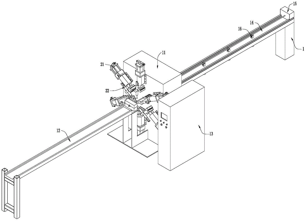 A cathode wire welding device