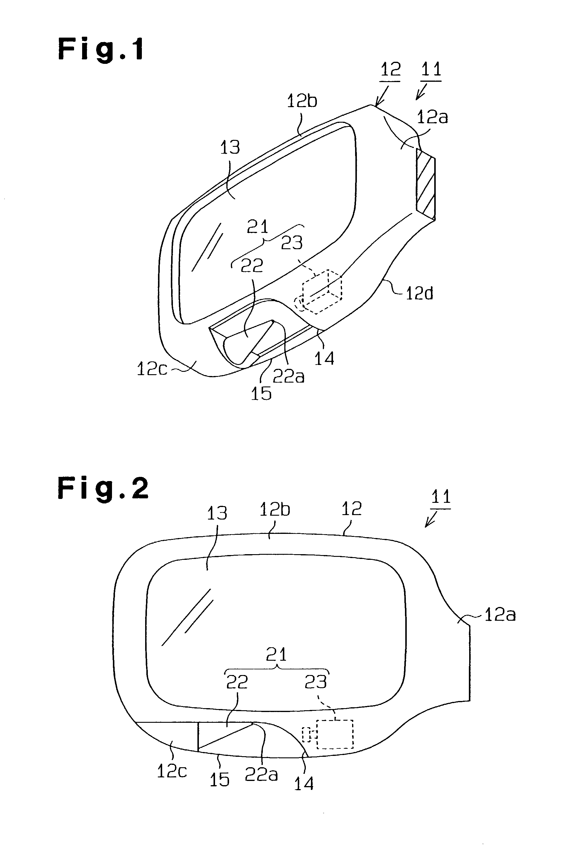 Vehicle imaging apparatus, vehicle monitoring apparatus, and rearview mirror