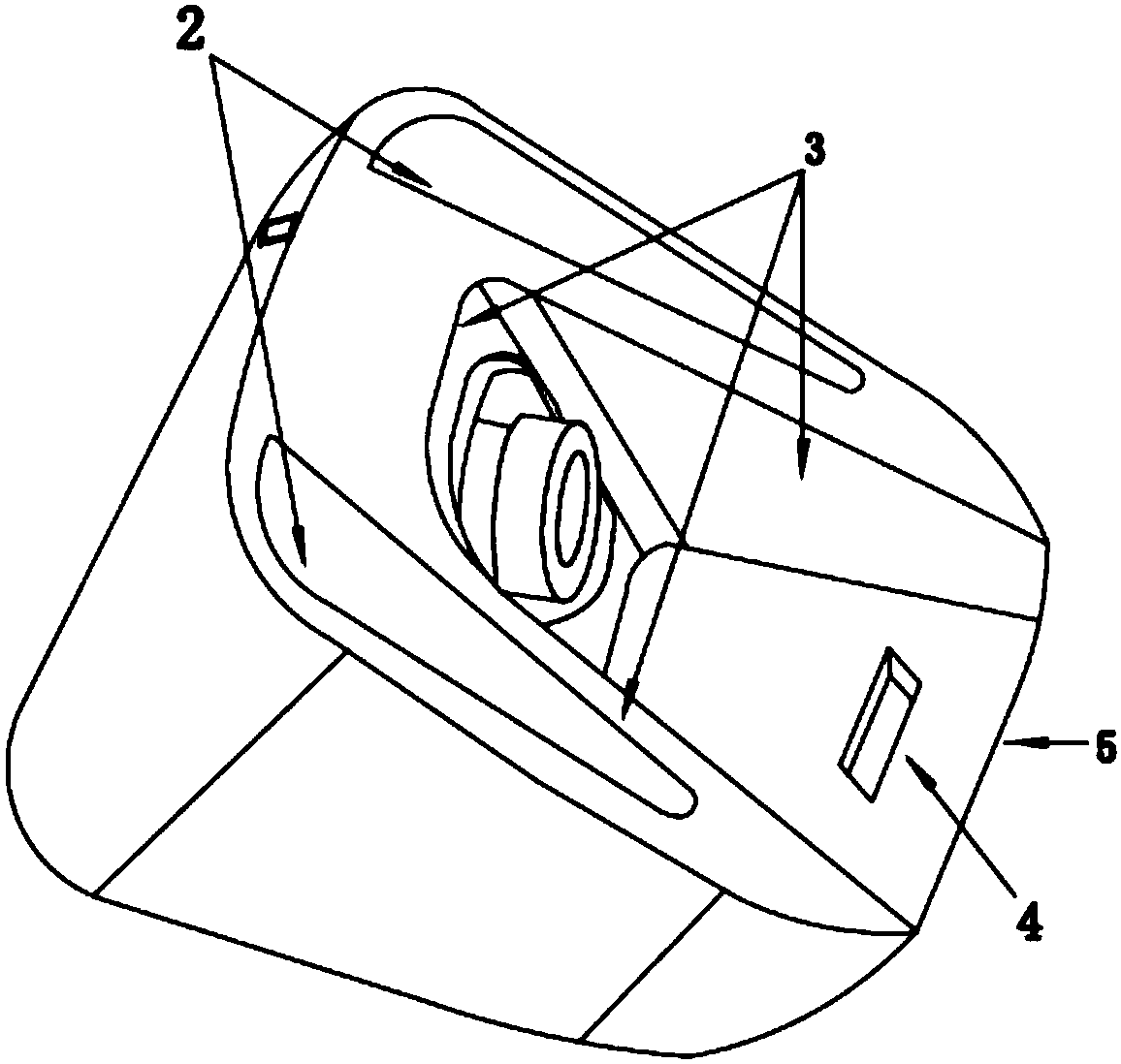 Automobile auxiliary driving system camera demisting device