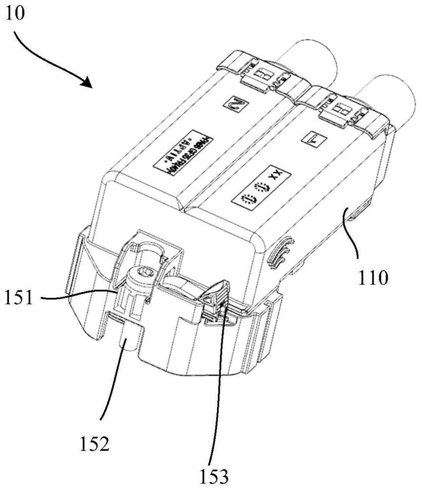 Right-angle connector and connector assembly