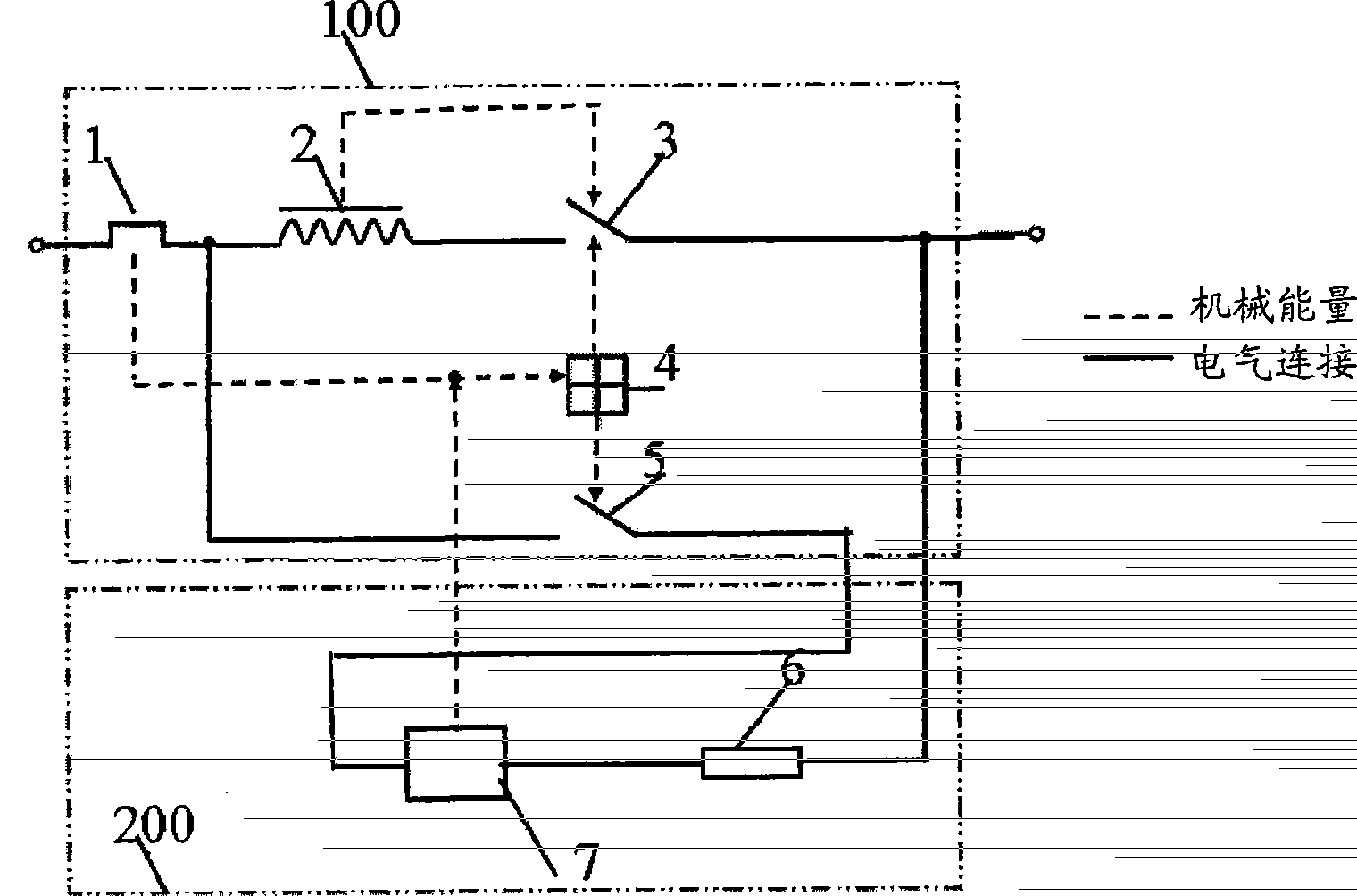 Circuit breaker with selectivity