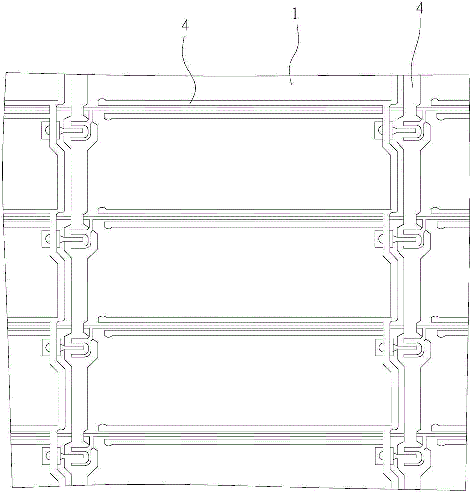 Method for separating polarizing film of liquid crystal glass by microwave heating