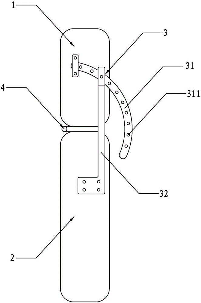 Angle-adjustable gate-type check device