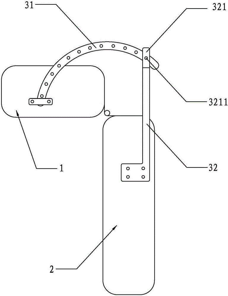 Angle-adjustable gate-type check device