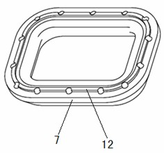 Square high-load air spring