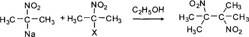 The synthetic method of 2,3-dimethyl-2,3 dinitrobutane