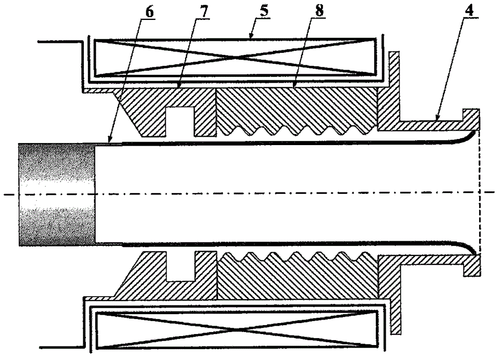 Directly generate linearly polarized te  <sub>11</sub> relativistic return wave tube