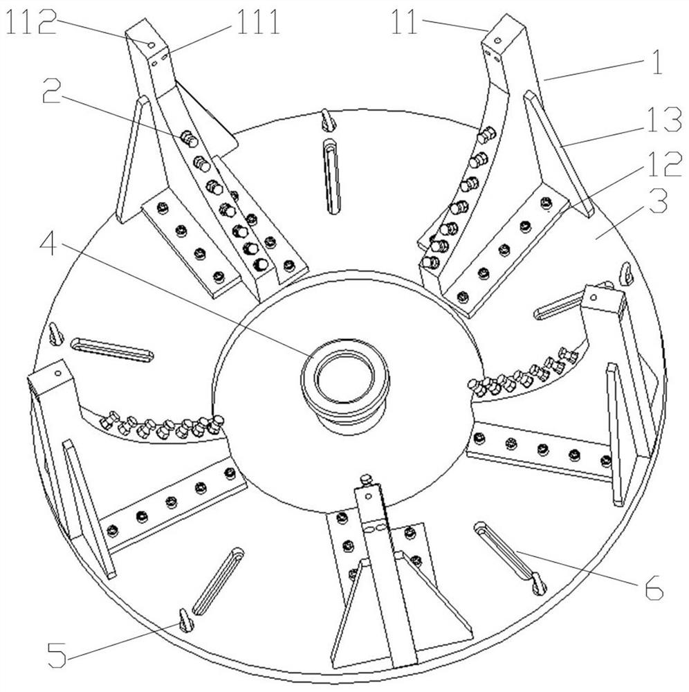 High-precision machining tool and machining method for hemispherical titanium alloy welding part