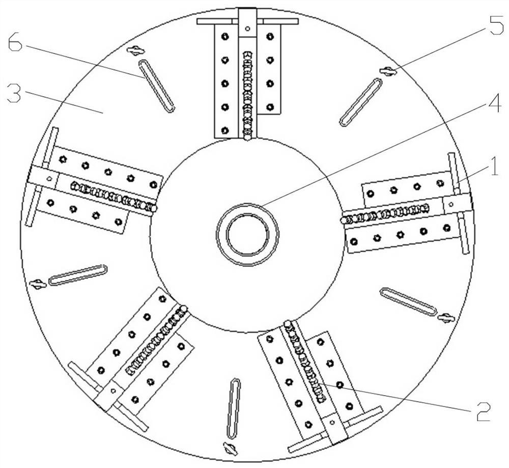 High-precision machining tool and machining method for hemispherical titanium alloy welding part