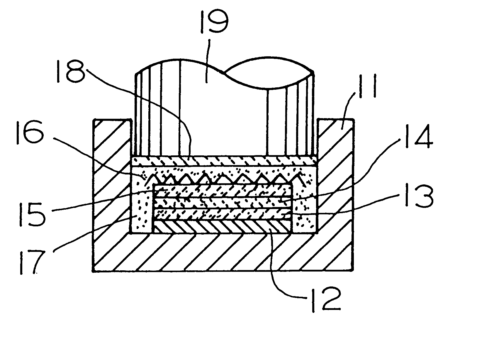 Super-abrasive grain-containing composite material and method of making