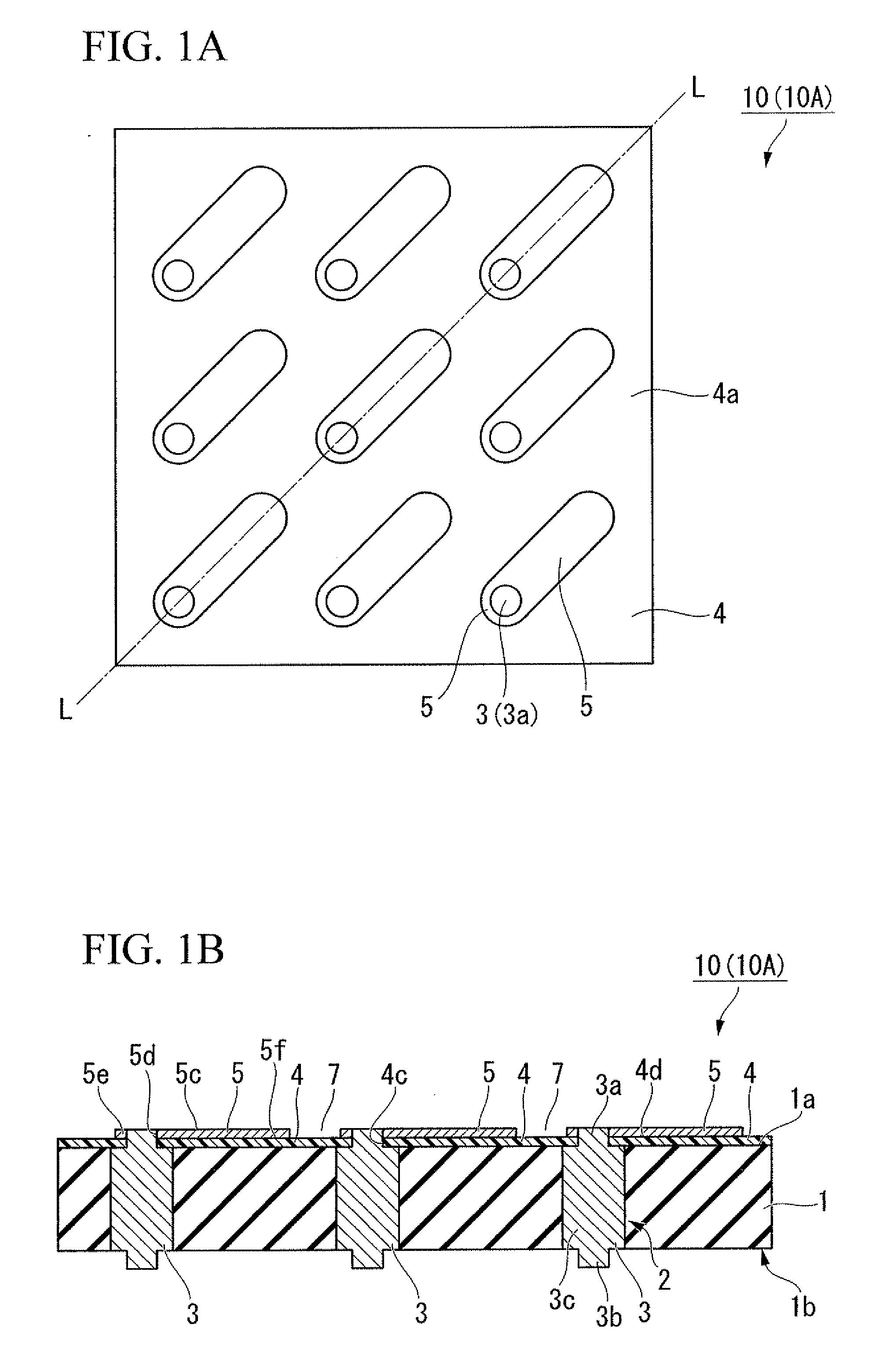 Electronic component mounting board, method for manufacturing the same and electronic circuit unit