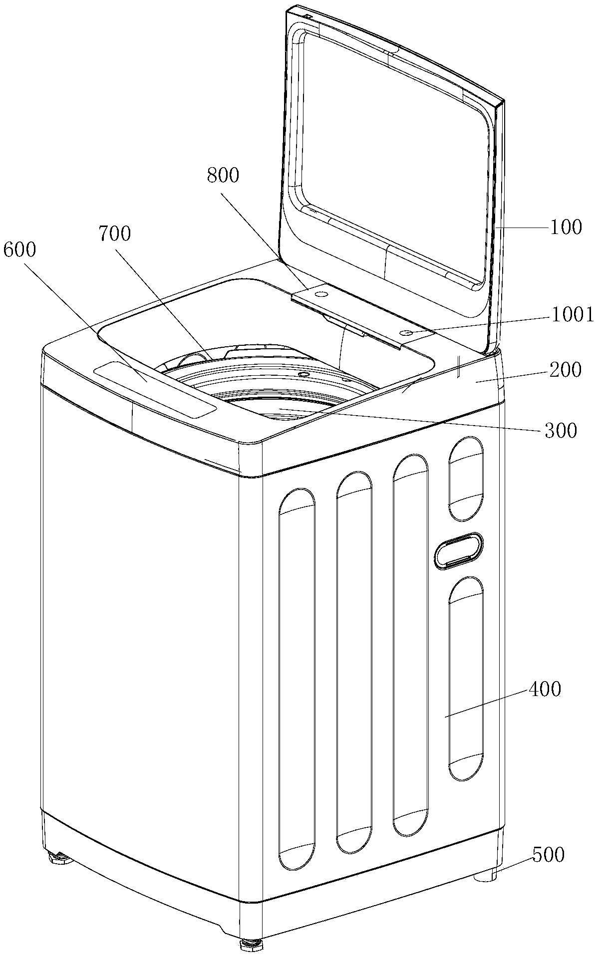 Clothing treating agent release device and washing machine