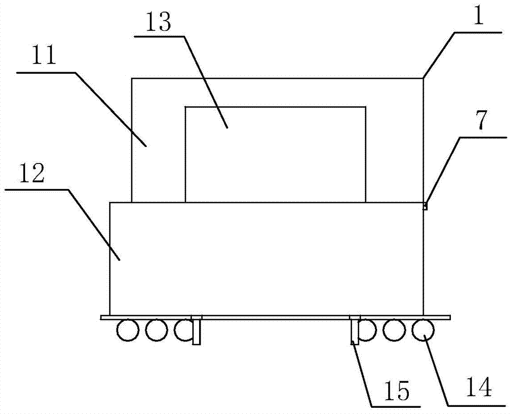 Reinforced soil visualized large model direct shear test data acquisition instrument