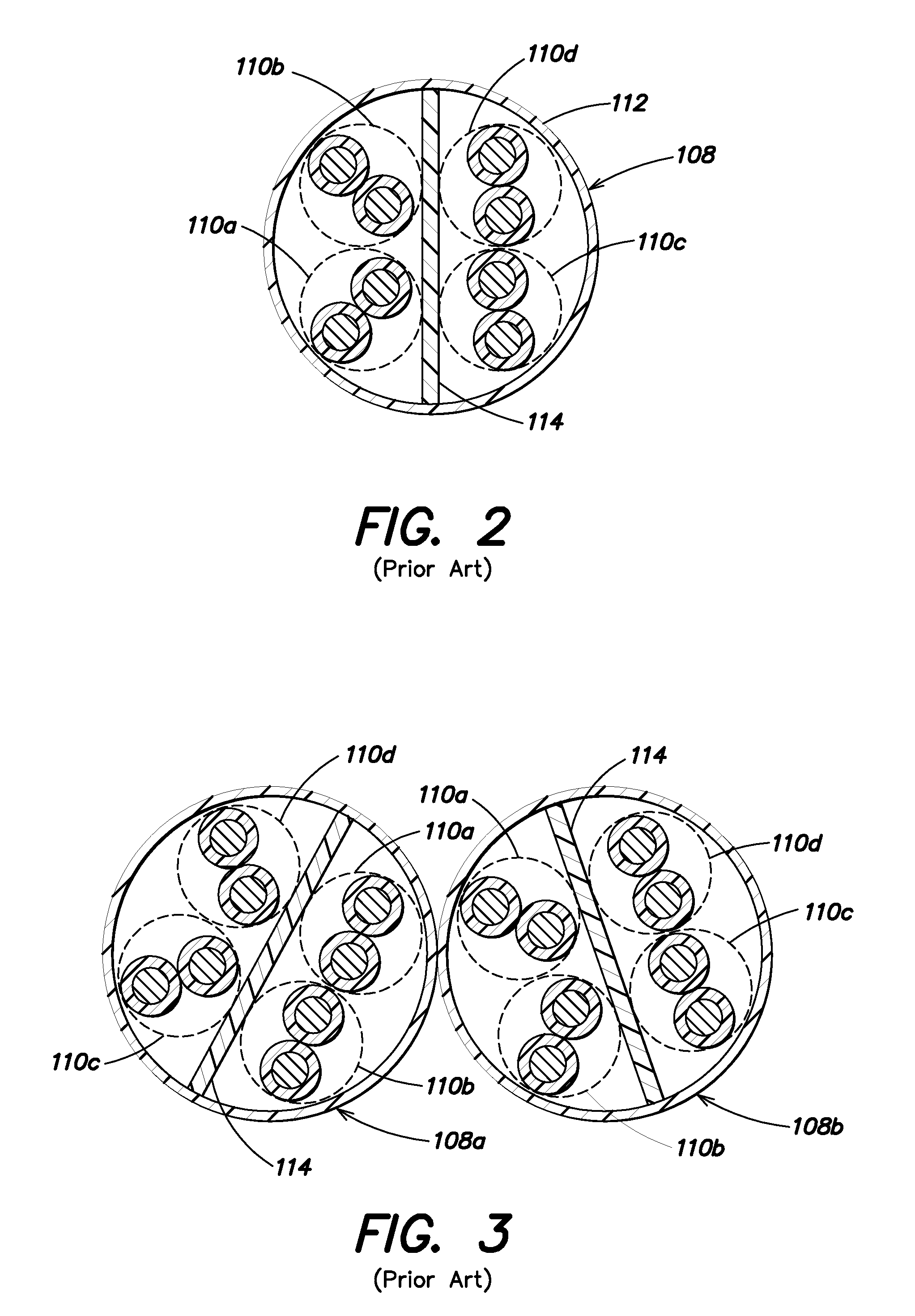Twisted pair cable having improved crosstalk isolation