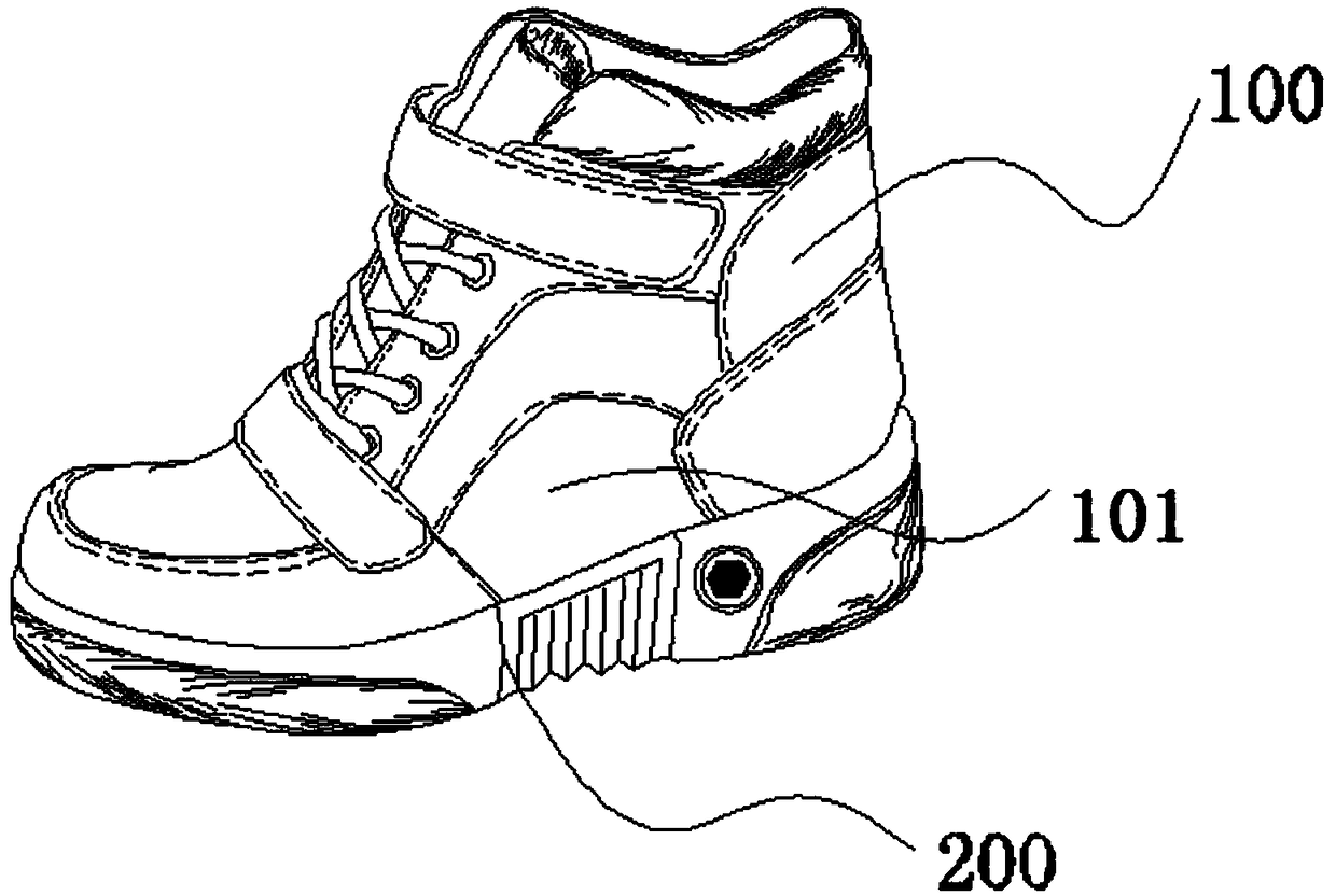 A functional shoe for correcting and treating varus valgus