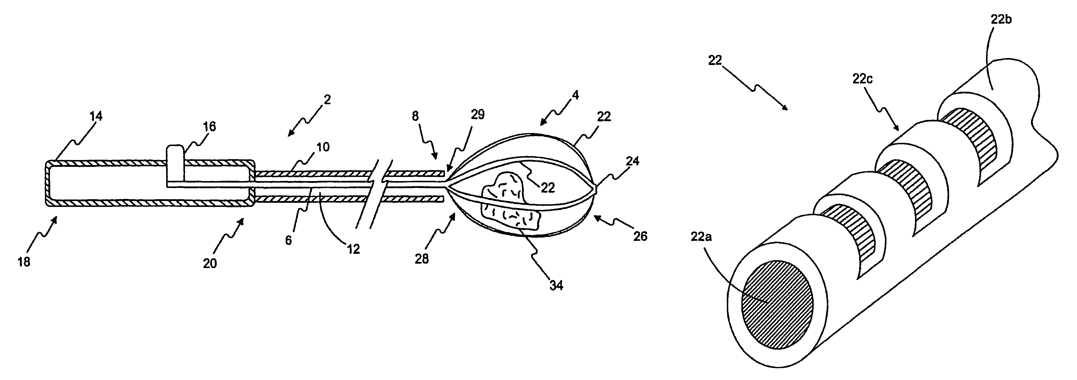 Laser-resistant basket