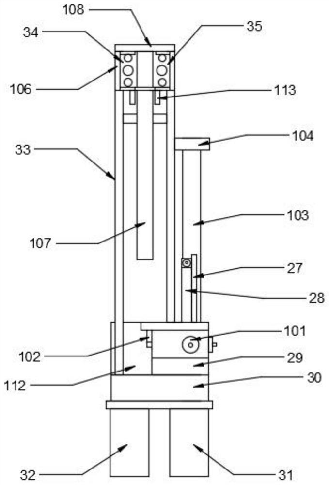 Clamping and welding mechanism for pipe pile plate skirt roll welding equipment