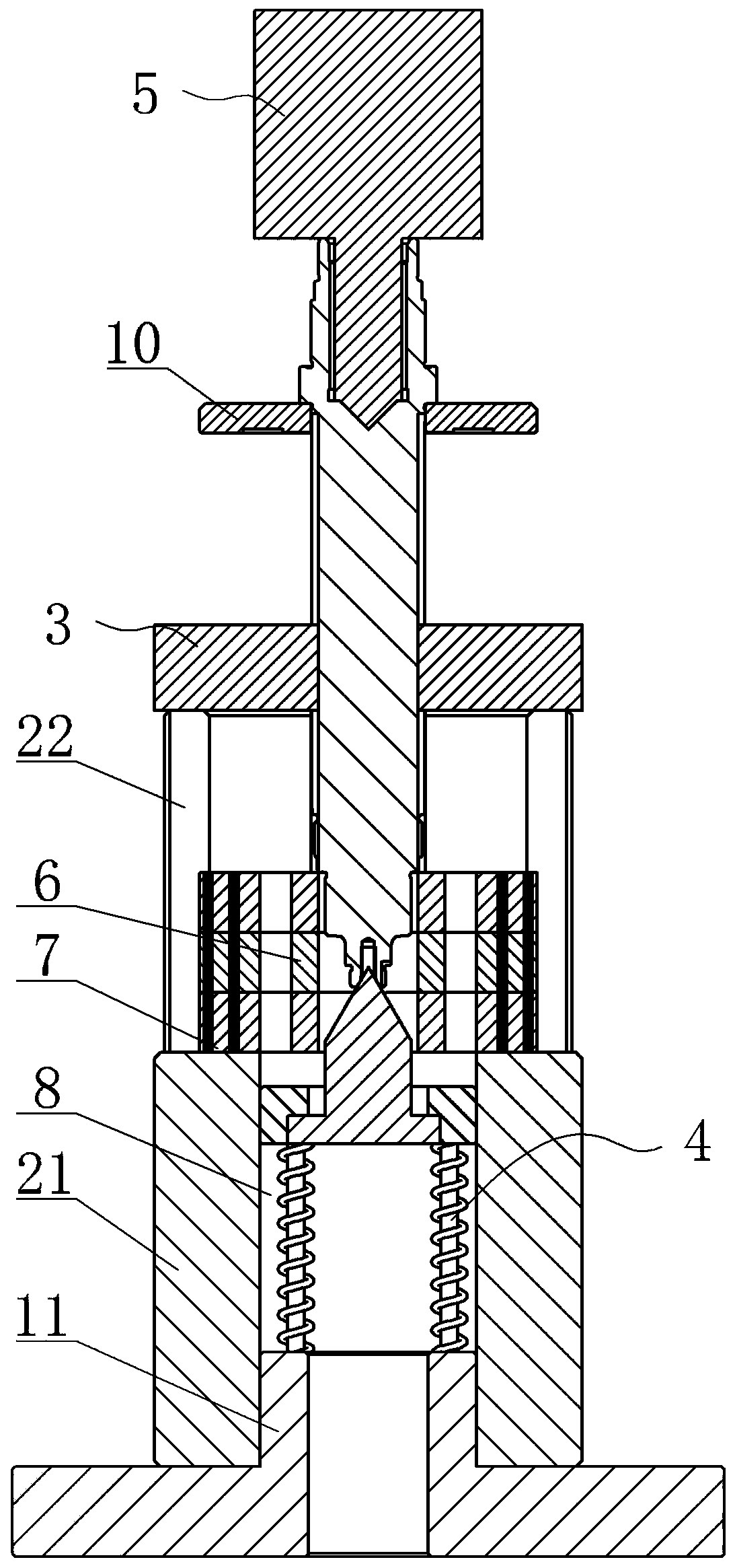 Motor rotor press-fitting tool and corresponding mounting method