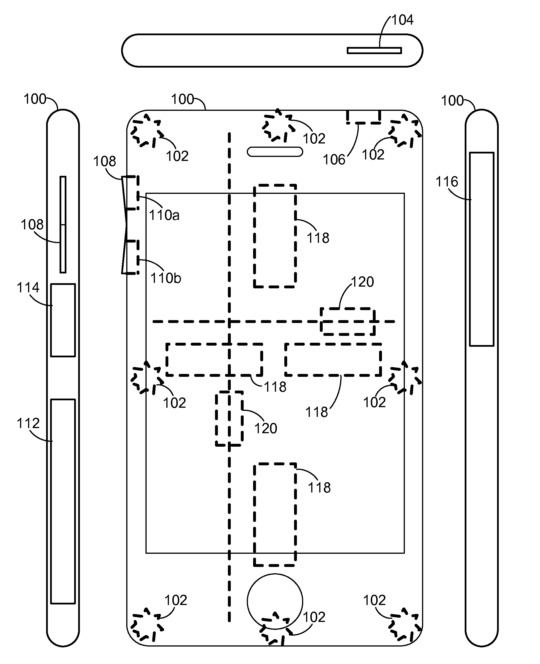 Mobile devices and methods employing haptics
