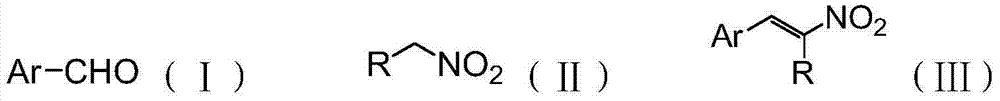 Alpha, beta-nonsaturated nitroolefin compound eco-friendly synthesis method
