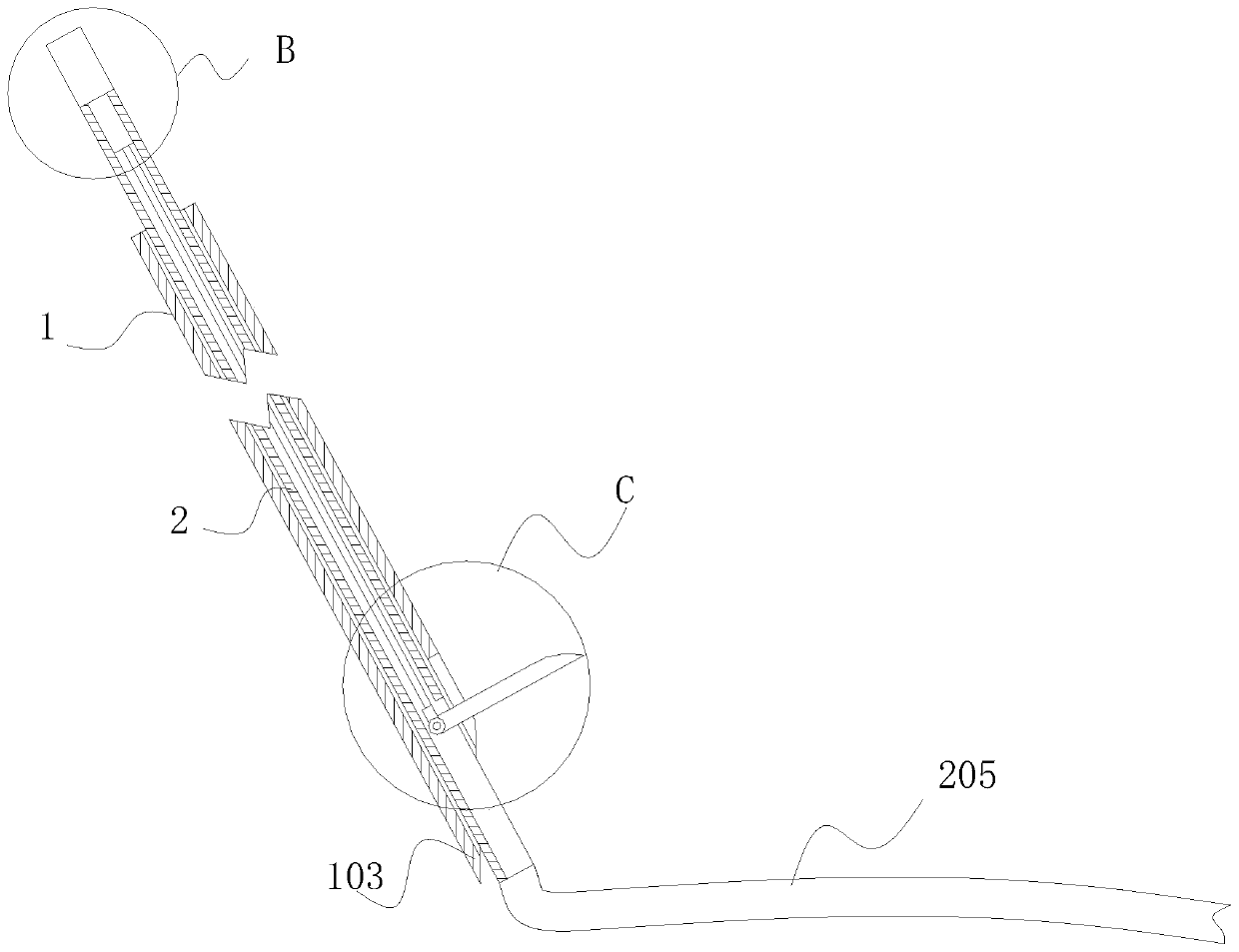Tracheotomy cannula assembly and pen type integrated device thereof