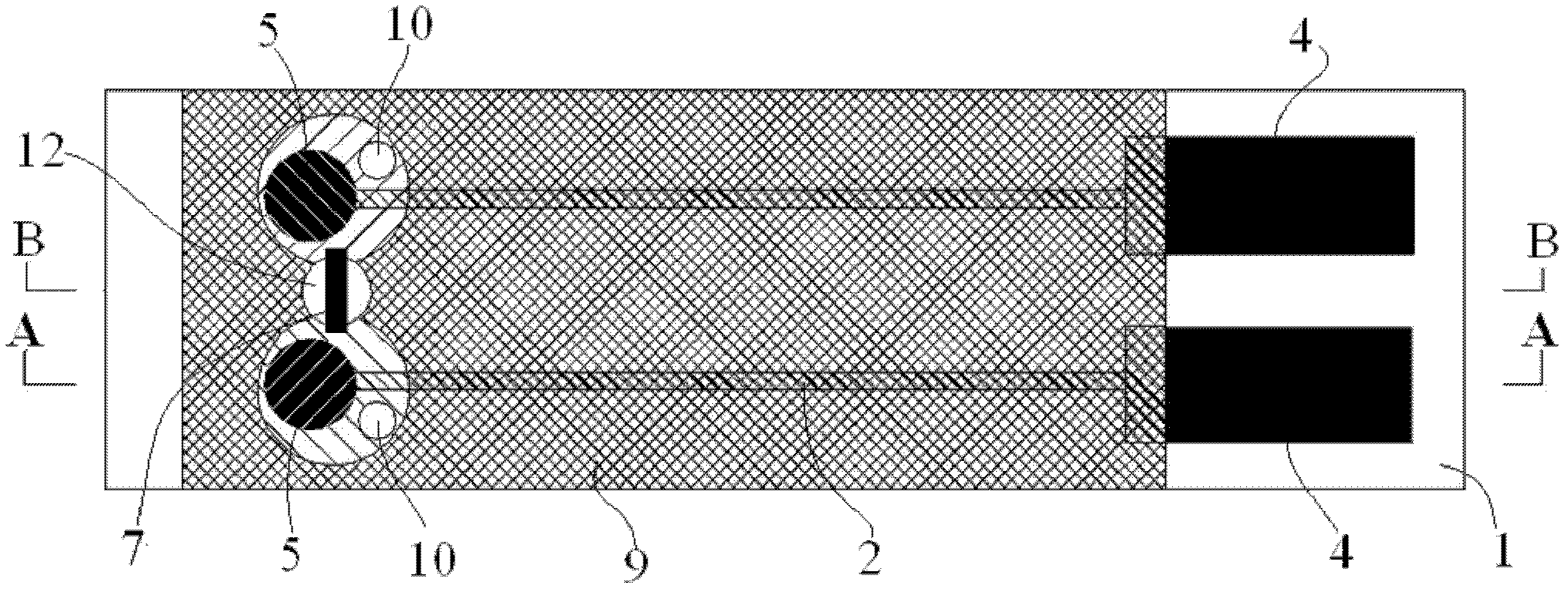 Medical type all-solid potassium ion selectivity sensor and preparation method thereof