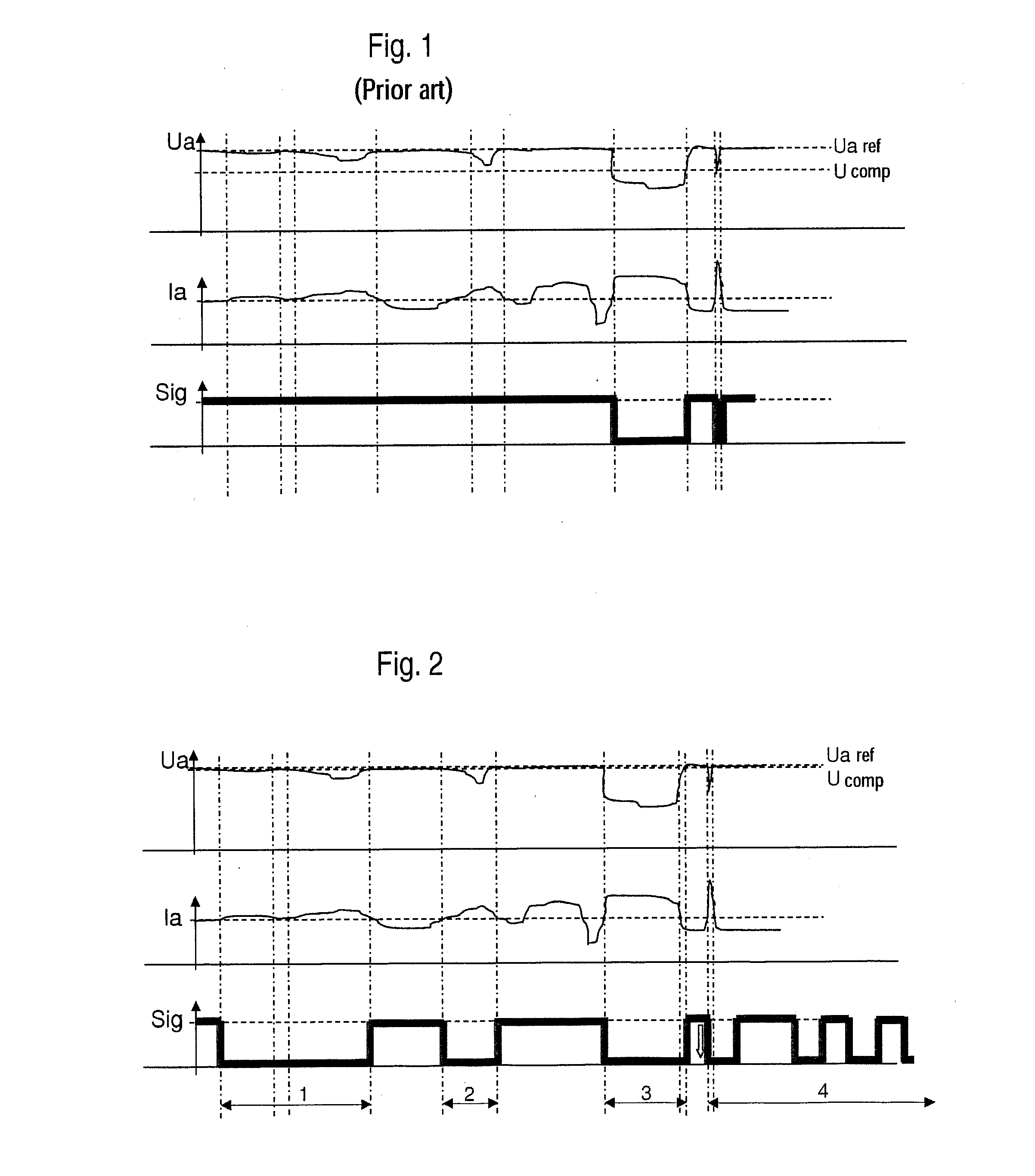 Arrangement and method for monitoring a power supply