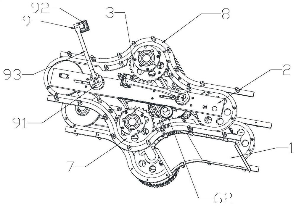 Chain phase adjusting mechanism