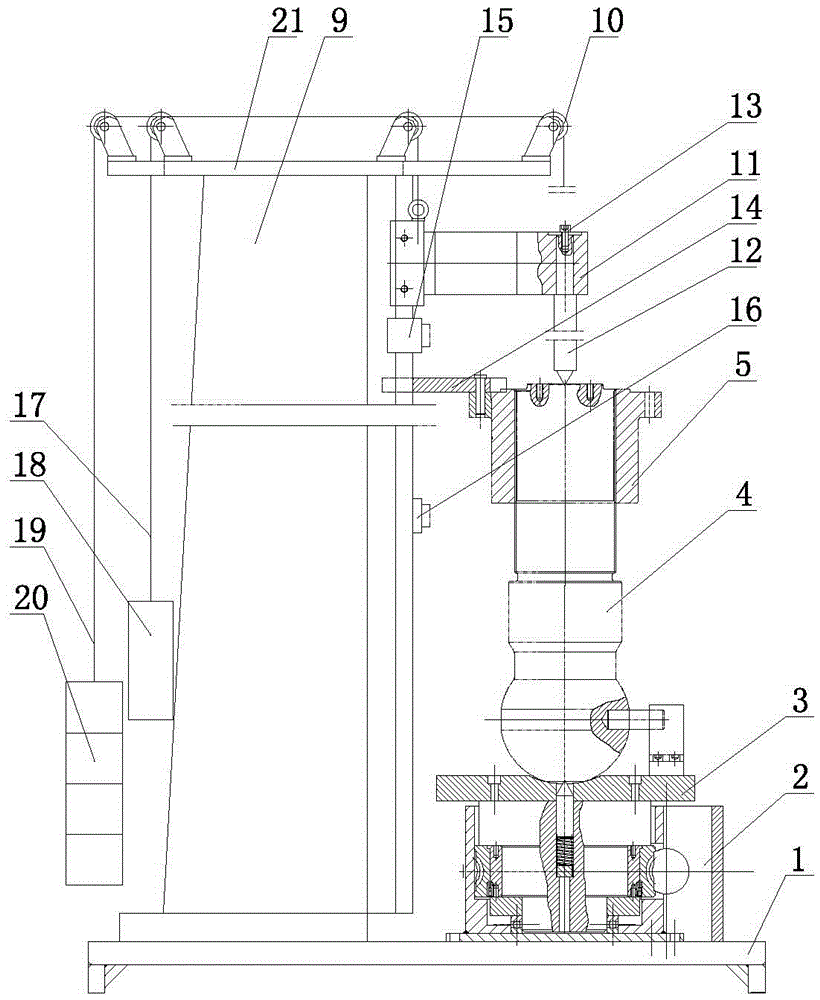 Device for grinding threads of screw rod and screw rod sleeve
