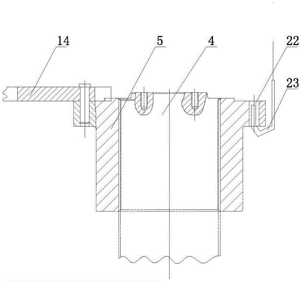 Device for grinding threads of screw rod and screw rod sleeve
